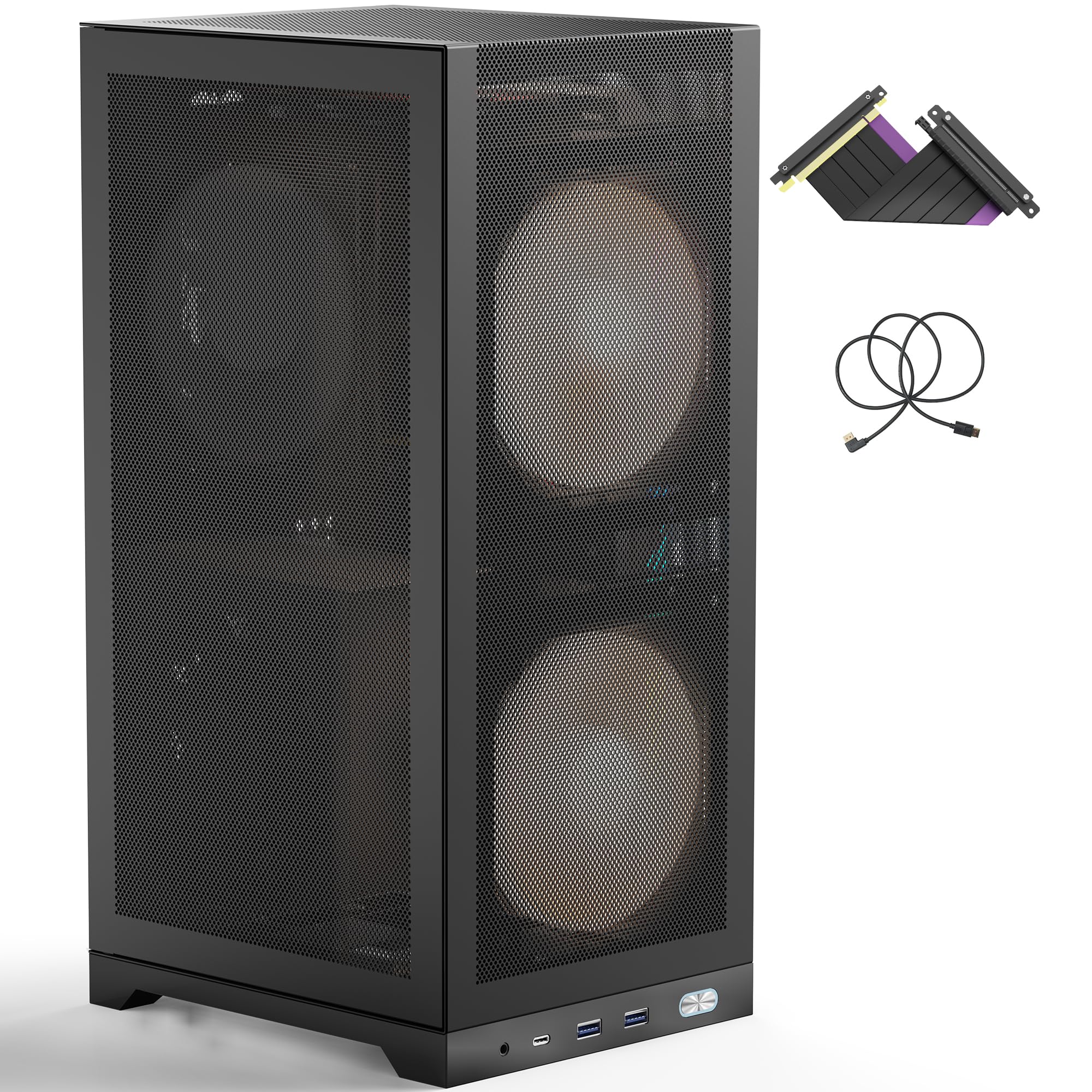shinysnake L400 PCケースITX Amazon.co.jp: ShinySnake L400 メッシュ ミニ ITX ゲームケース