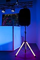 Vista 6 de American Audio Color Stand LED Color Cambio Trípode Pierna Altavoz Soporte con Control Remoto