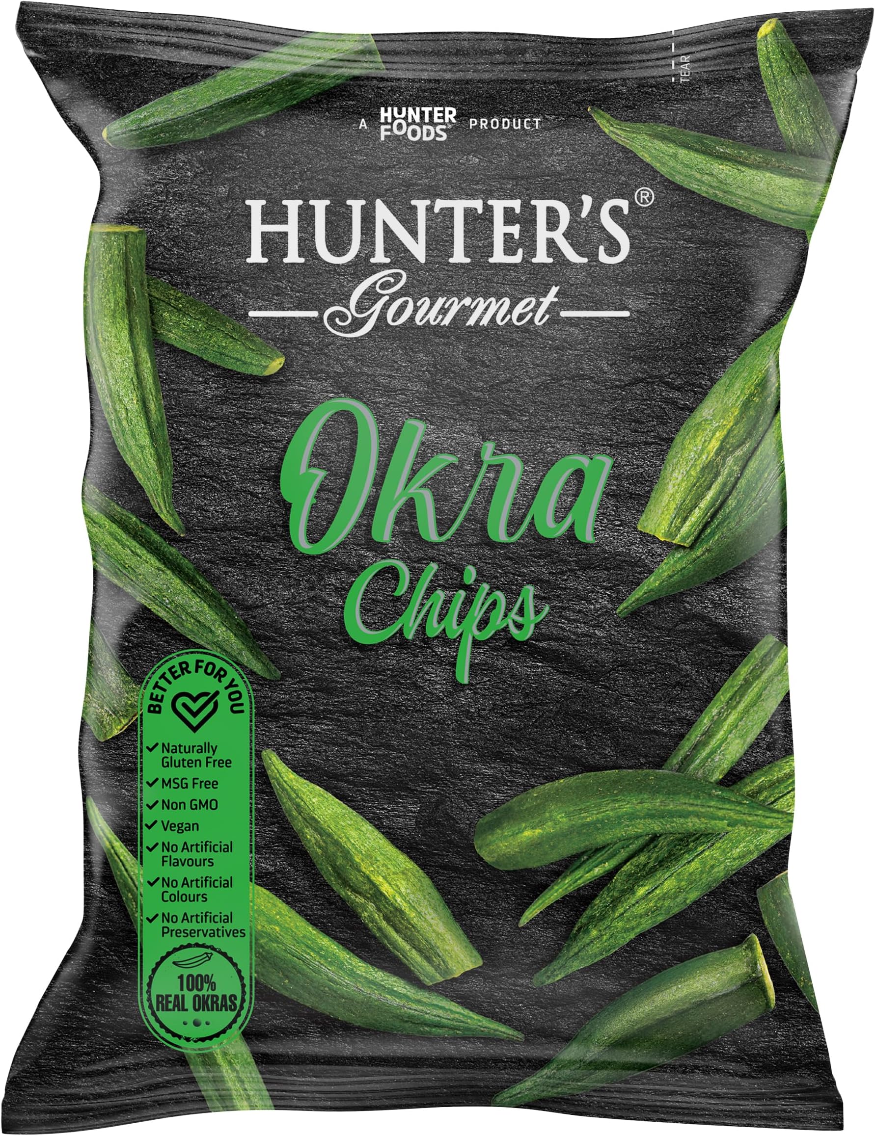 Hunter's Gourmet Okra Chips (55gm)