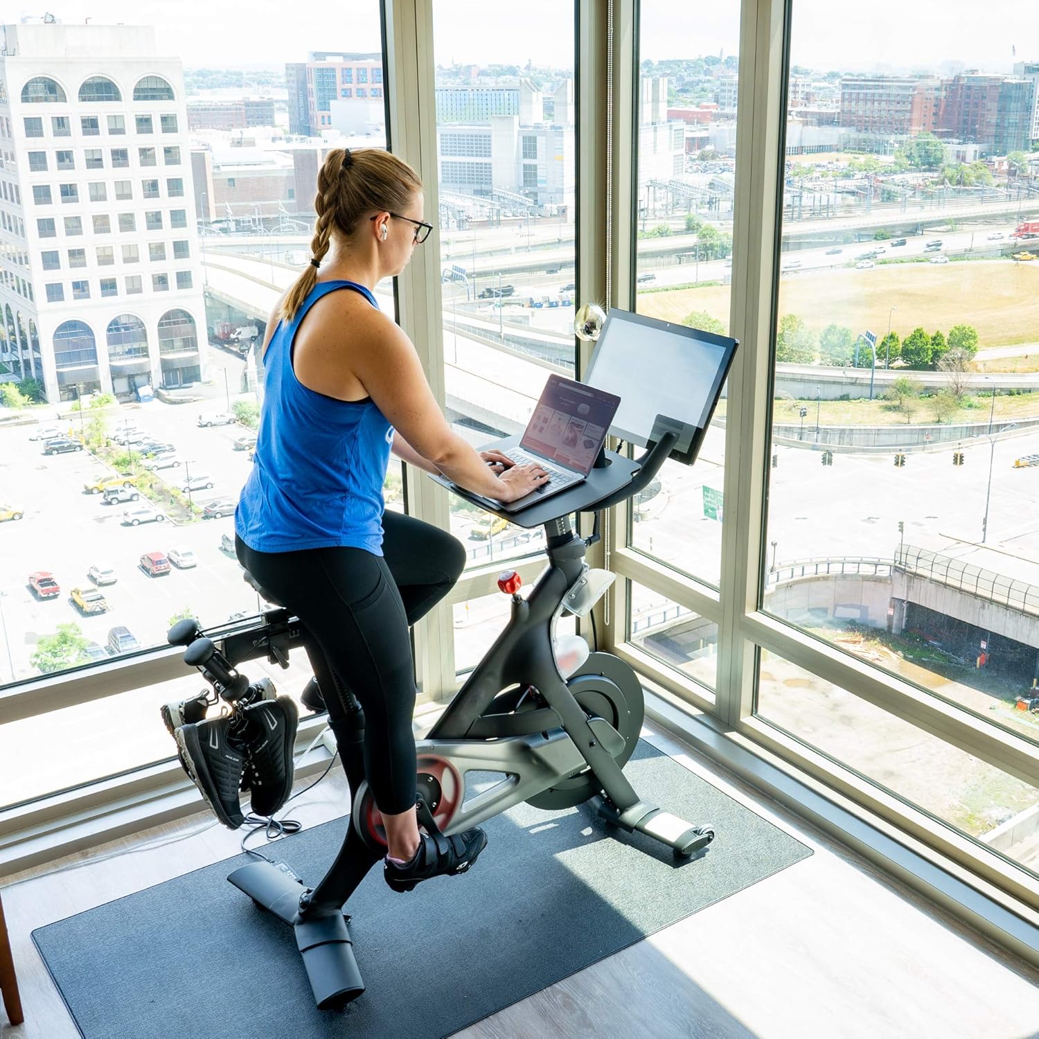 Exclusive Discount 50% Price ATP Sports - Metal Laptop Stand for Peloton Bike - Does Not Fit Bike+ - Accessories for Peloton - Use Your Laptop While You Ride Black Friday - 40% OFF ATP Sports - Metal Laptop Stand for Peloton Bike - Does Not Fit Bike+ - Accessories for Peloton - Use Your Laptop While You Ride