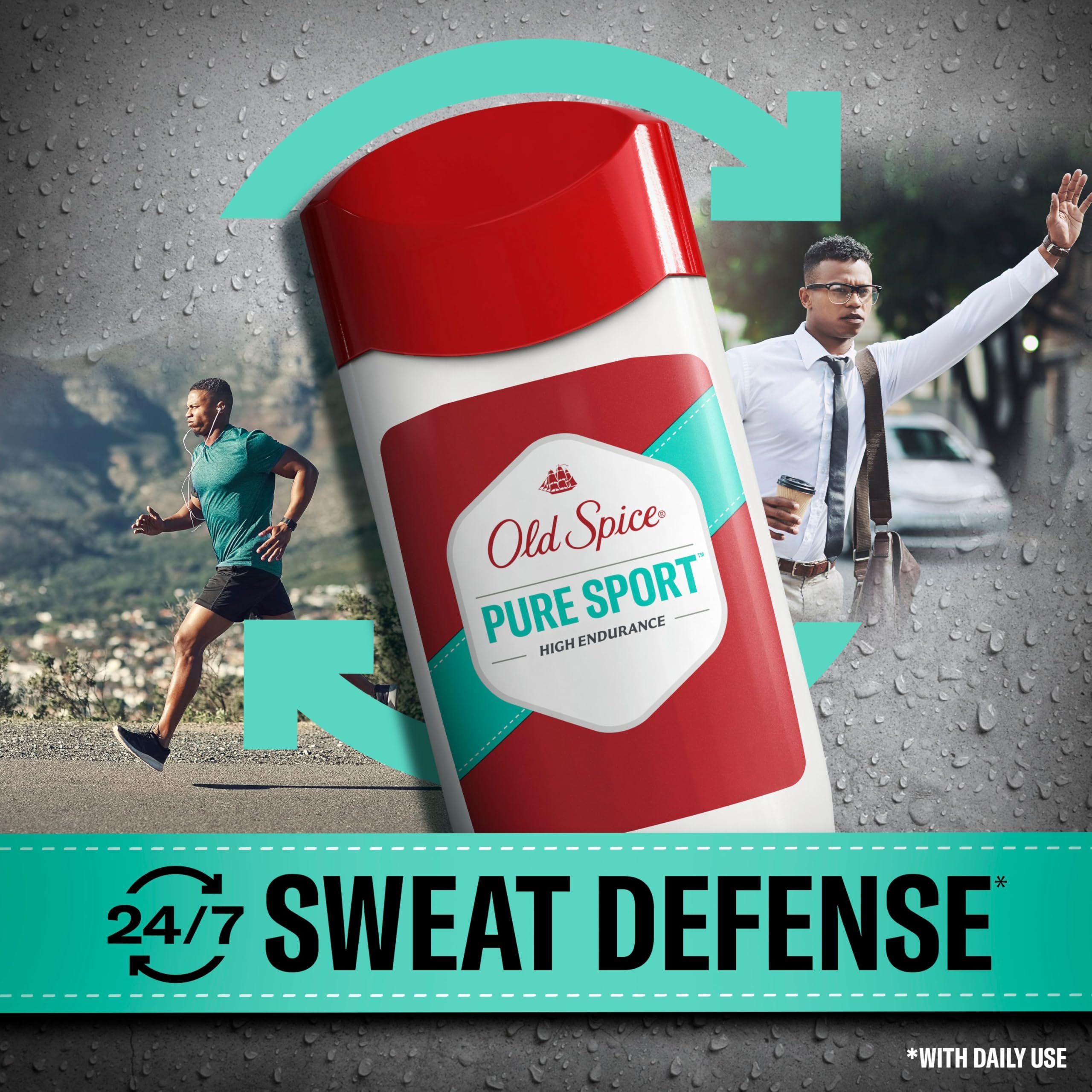 Old Spice High Endurance Anti-Perspirant Deodorant for Men, 48