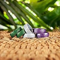 Vista 2 de Enso Rings Colección de anillos de silicona Lilo & Stitch de Disney, diseño cómodo y flexible, Ohana y Experimento 626