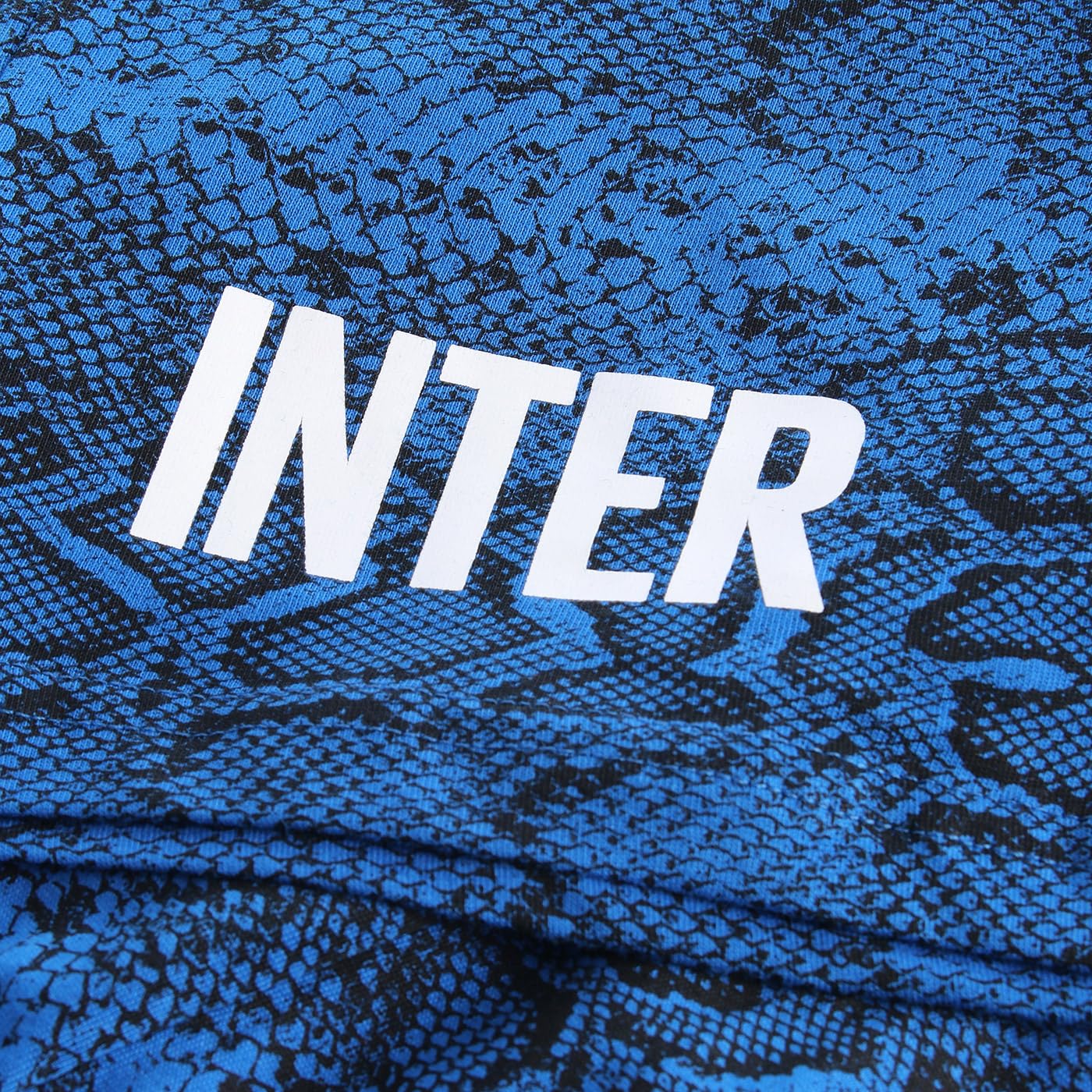 Inter Pijama Corto Hombre, Negro, Extra Large