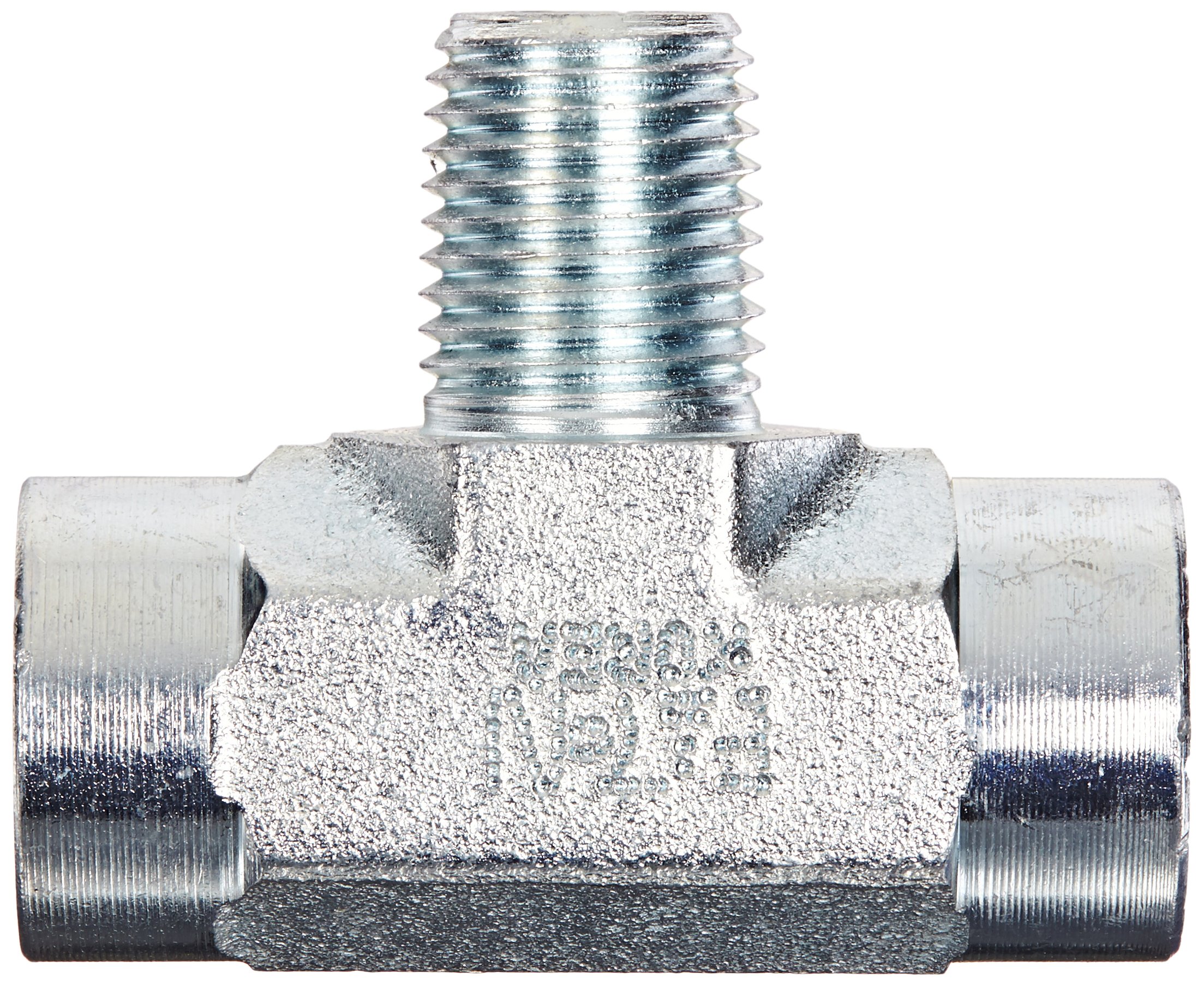 Eaton Aeroquip 2089-4-4S Steel Pipe Fitting, 90 Degree Elbow, 1/4