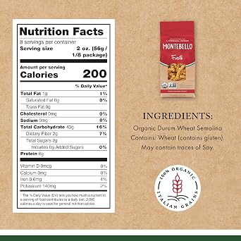 Montebello Fusilli, 1 lb