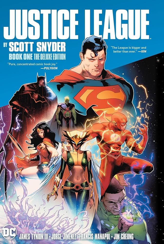 Amazon.com: Justice League by Scott Snyder Book One Deluxe