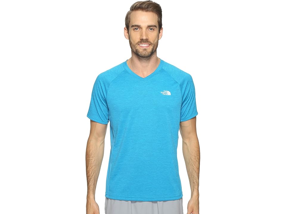 

The North Face Ambition V-Neck (Hyper Blue Heather/Hyper Blue (Prior Season)) Men's T Shirt