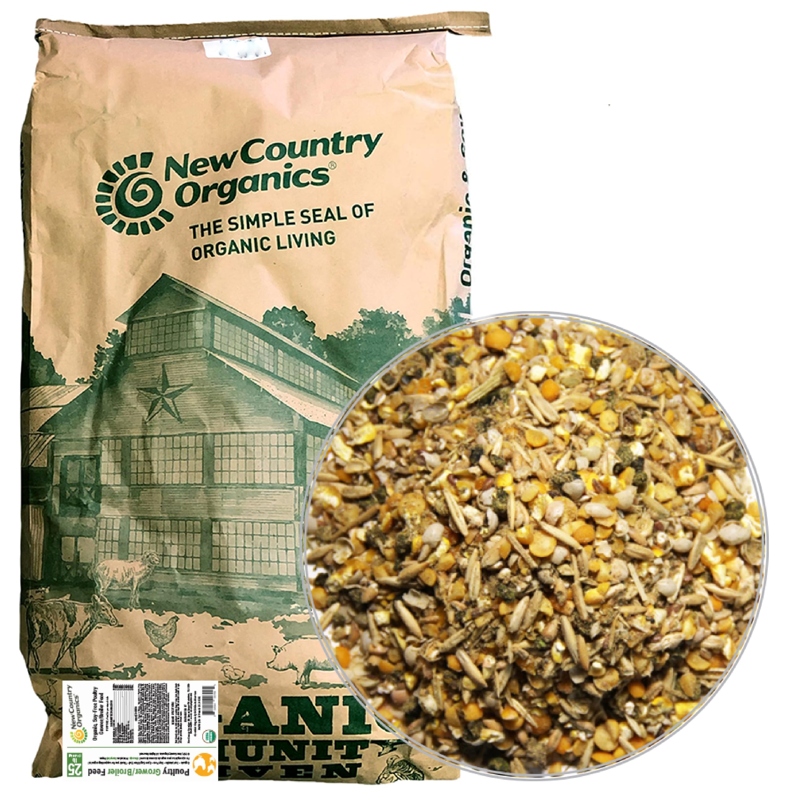 New Country Organics Grower/Broiler Feed