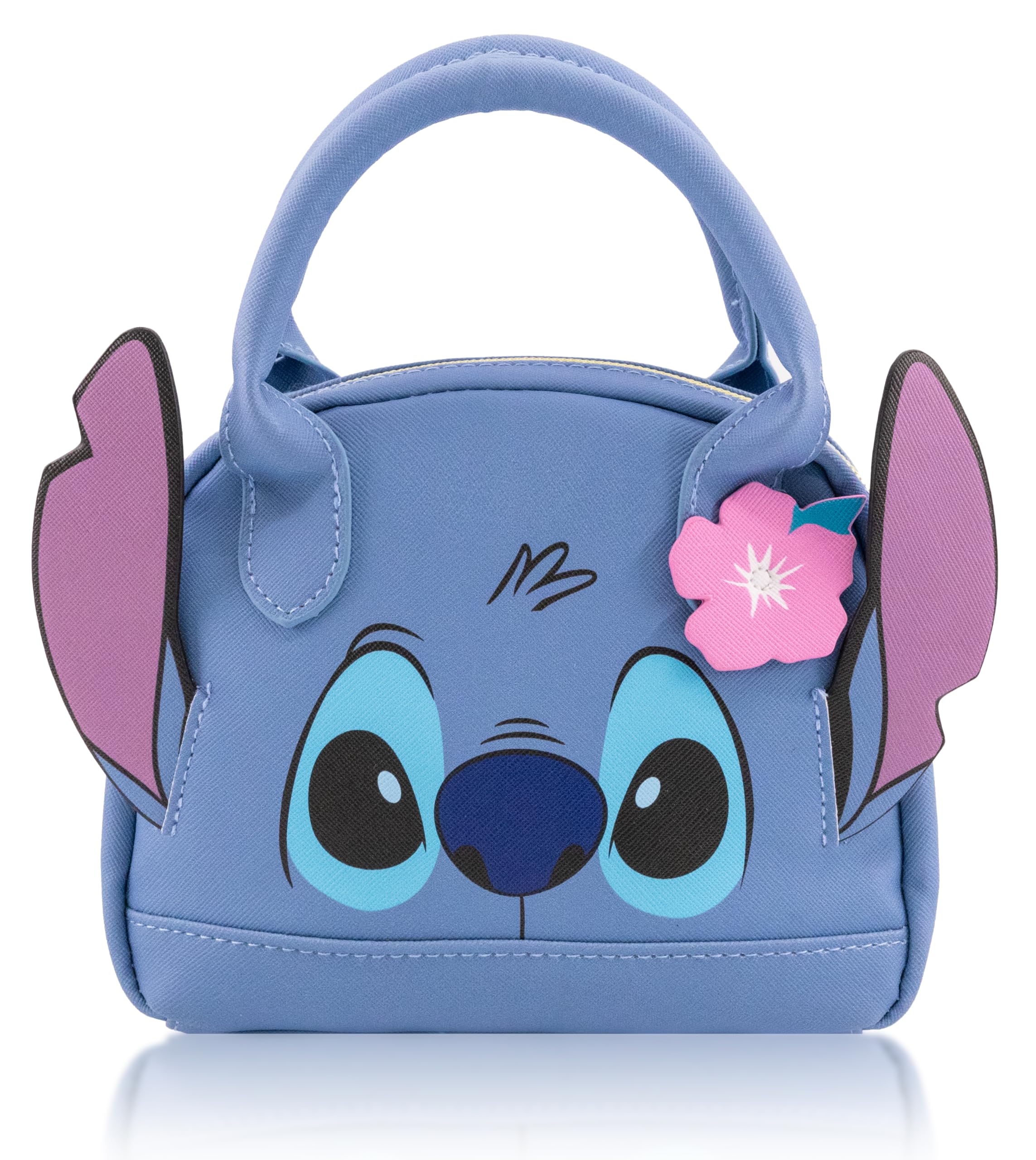 Disney Stitch Purse Crossbody Handbag for Women | Stitch Mini Leather Women's Shoulder Handbag | Stitch Accessories for Girls, Boys, Adults, Unisex