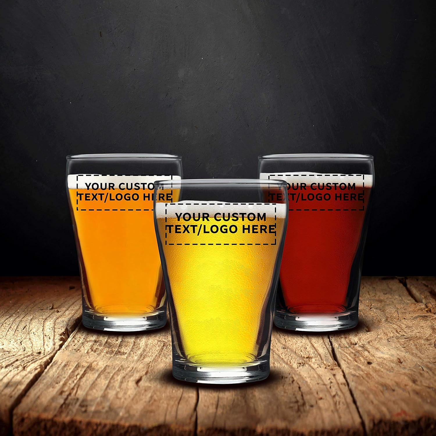 Custom Shot Glasses 5.5 oz. Set of 10, Personalized Bulk Pack - Sampler, Great for Wedding, Party, Birthday, Events - Clear - Image 7