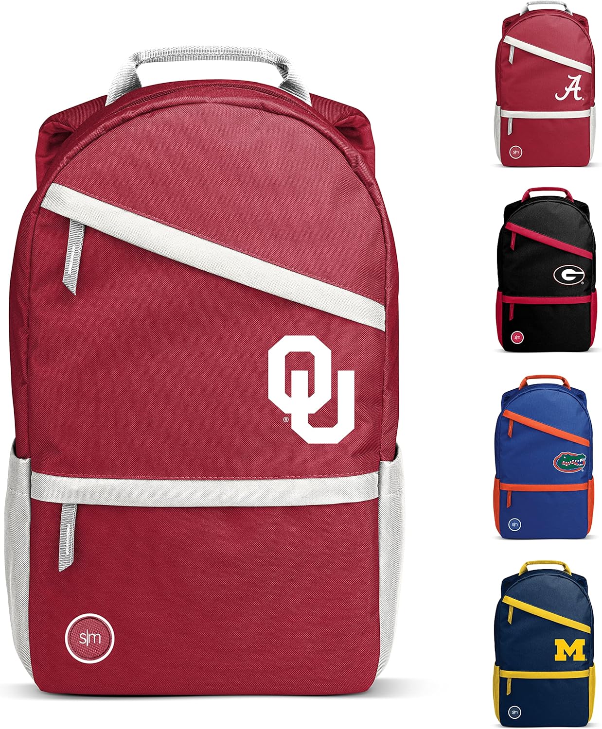 Simple Modern Officially Licensed Collegiate Backpack with Laptop Sleeve, Team Color, 20L