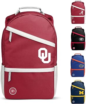 Simple Modern Oklahoma Sooners 20L Backpack, Laptop Sleeve | Collegiate | Legacy Officially Licensed University of Oklahoma College Backpack with Laptop Sleeve | Football Gift for Men, Fans
