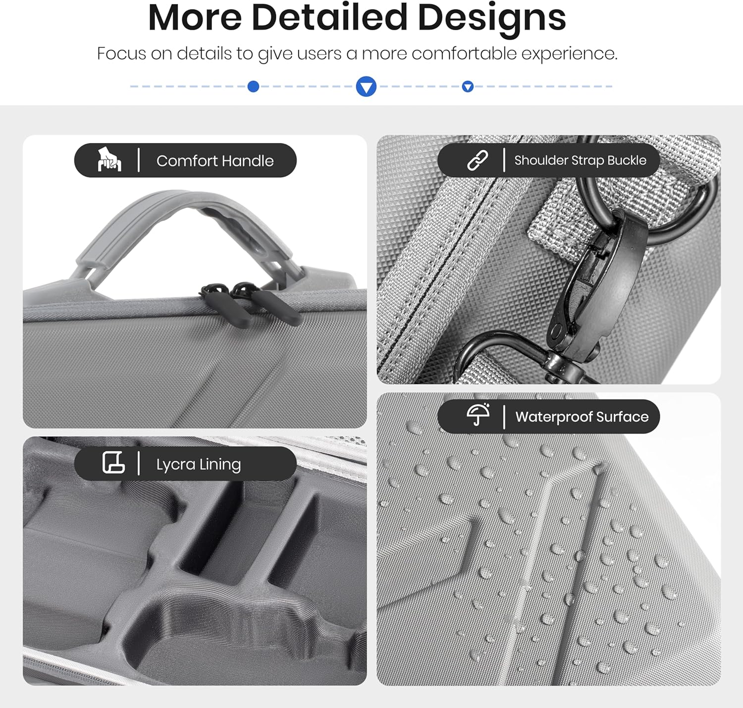 STARTRC Mini 5 Pro Case, Portable Carrying Bag for DJI Mini 5 Pro Accessories,for DJI RC 2 Controller Fly More Combo