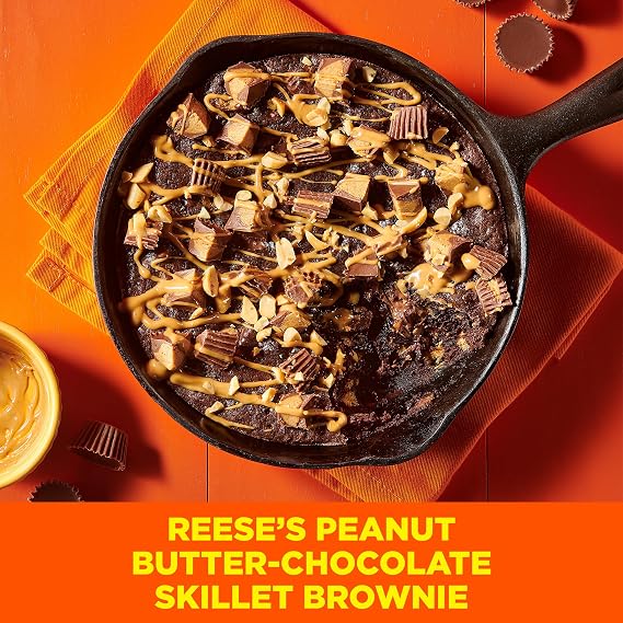 Betty Crocker REESE'S Brownie Mix With REESES Peanut Butter Chips, 16 oz