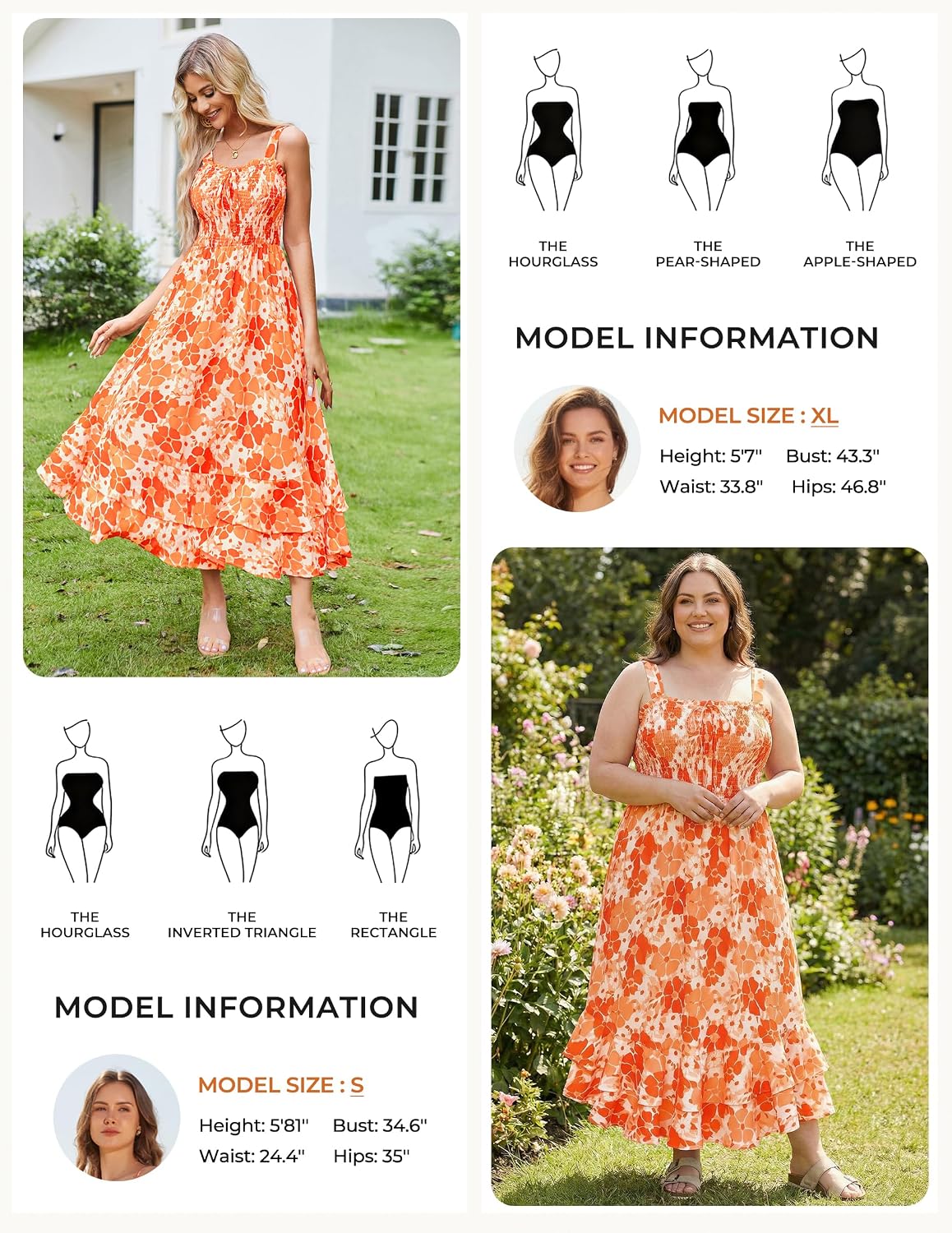 GRACE KARIN Women's 2026 Summer Floral Boho Dress Square Neck Strapped Swing A Line Sundress Beach Long Maxi Outfits thumbnail