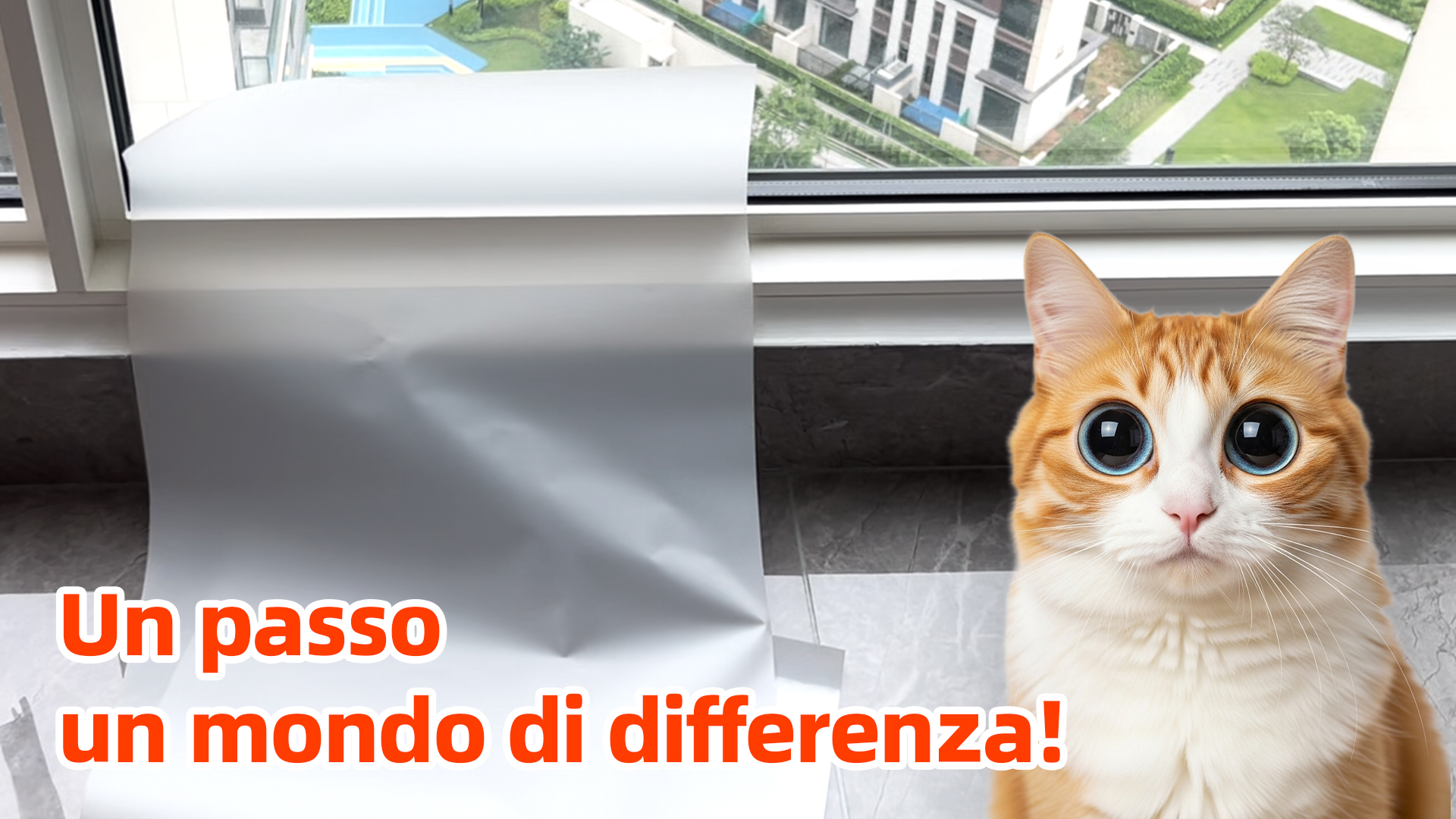 Pellicola Per Finestre AMIGO Effetto Arcobaleno 3D 90x200 Cm - Antiraggi UV E Protetta Privacy