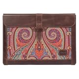 Londo Top Grain Leather Macbook Bag Laptop Sleeve for MacBook Pro and MacBook Air Case 14 Inch - 13 Inch (M4, M3, M2, M2, M1, Pro, Max) 13.3 Inch, iPad Pro 12.9 Inch - 2020 to 2024 Models