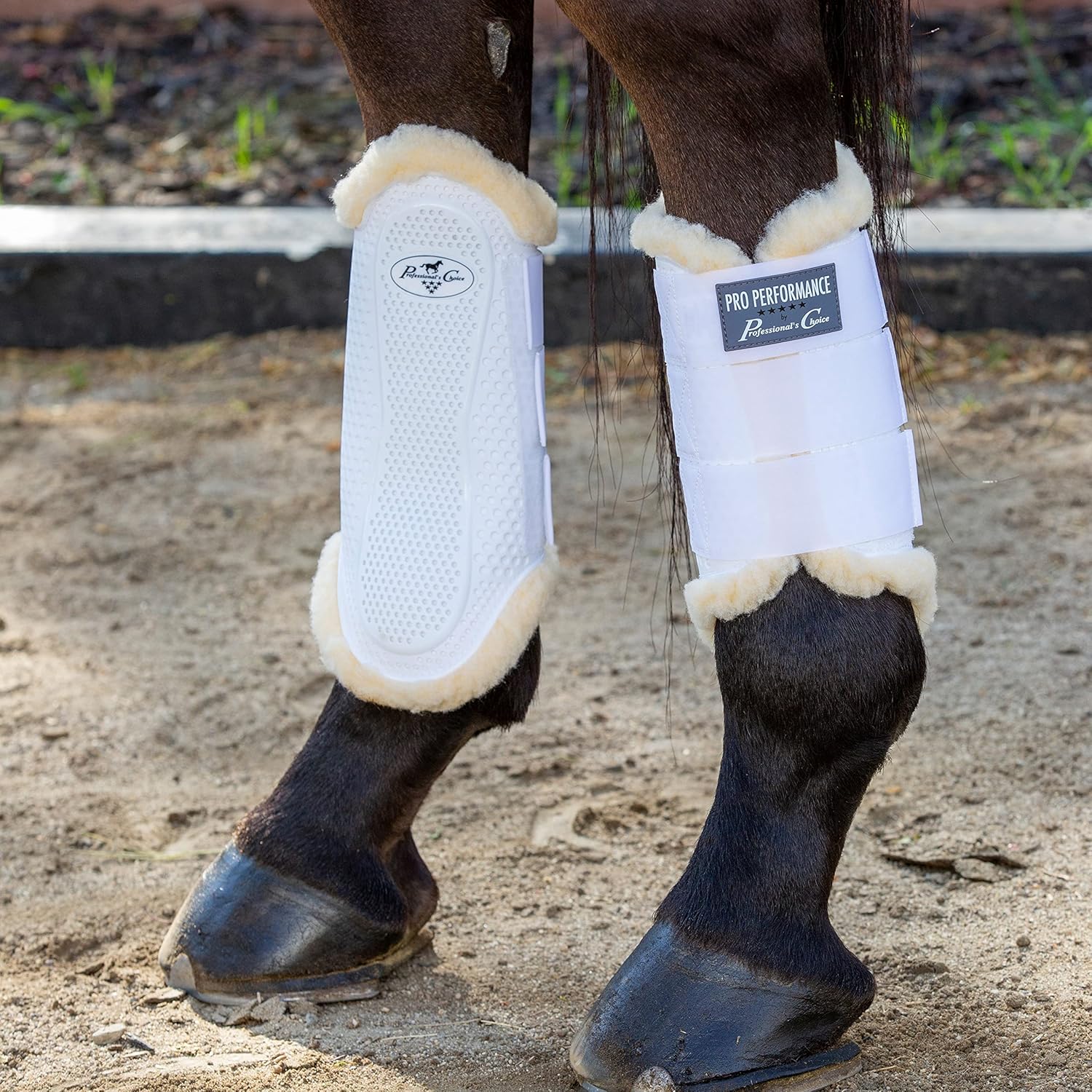 Professional's Choice Sports Medicine Products Hybrid Splint Horse Boots Fleece Horse Leg Wraps : Pet Supplies
