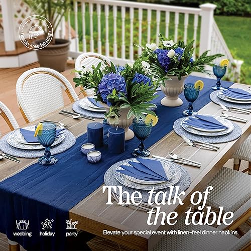 Miniatura 6 de Servilletas desechables de papel rosa, paquete de 300 12 x 17 pulgadas, servilletas de papel de colores acolchadas de 2 capas para boda, recepción,