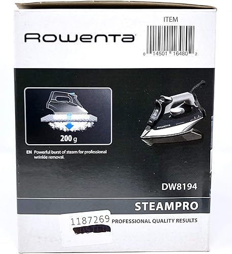 Miniatura 7 de Rowenta Steam Pro - Plancha profesional de 1800 W con encendidoapagado automático 400 agujeros