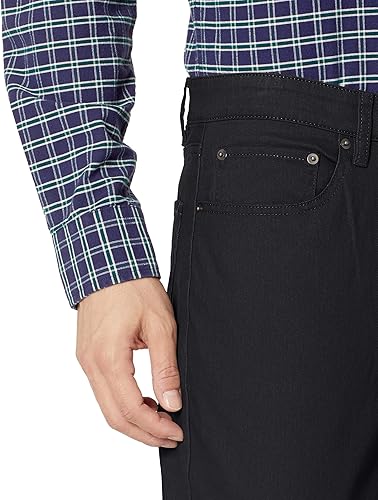 Miniatura 3 de Tienda Essentials Pantalón de sarga elástica de 5 bolsillos para hombre