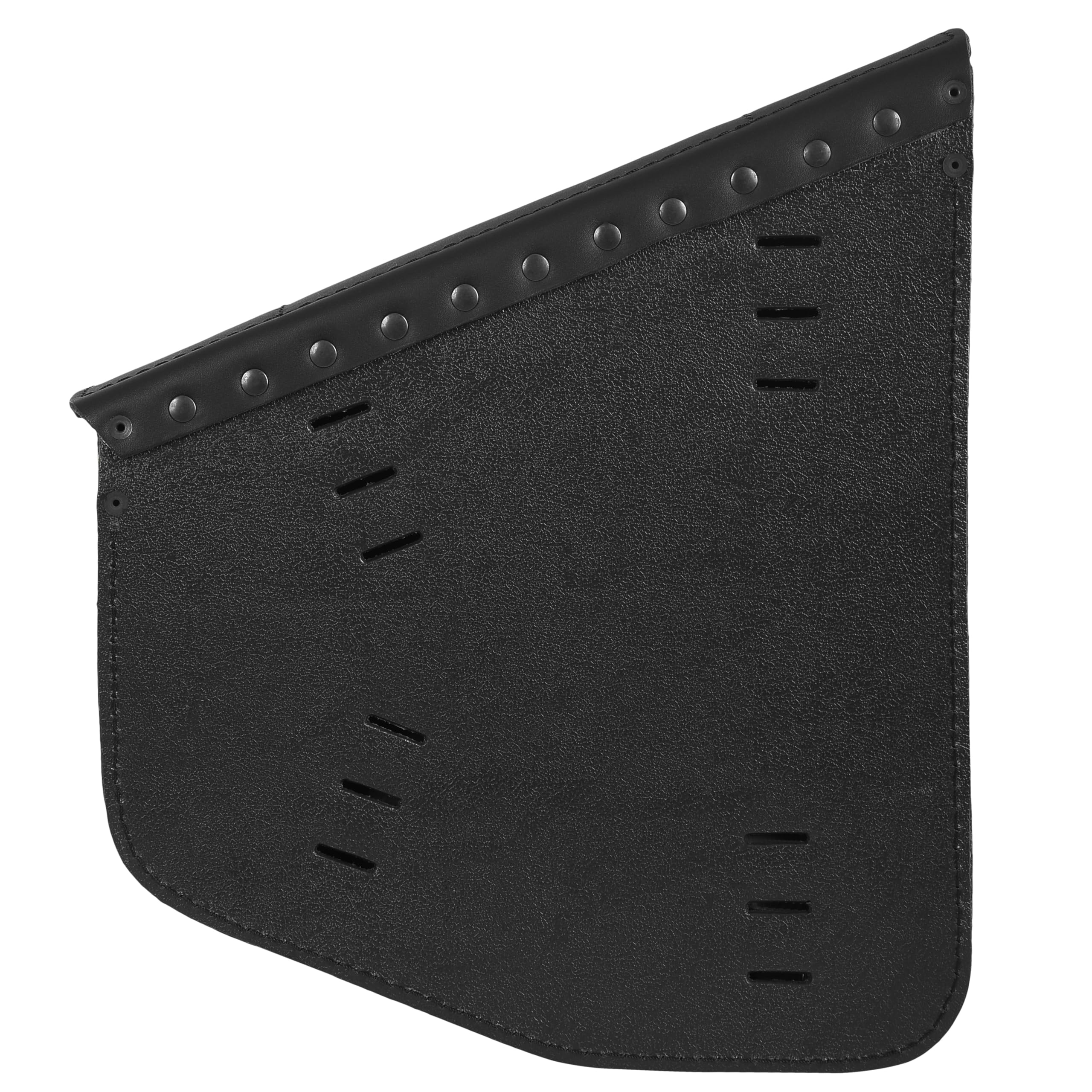 Bullet Blackline kompatibel mit Heritage Starrahmen Harley Davidson Schwingentasche Satteltasche Linke Seite Seitentaschen Werkzeugtasche Fatbob 2020 Leder schwarz