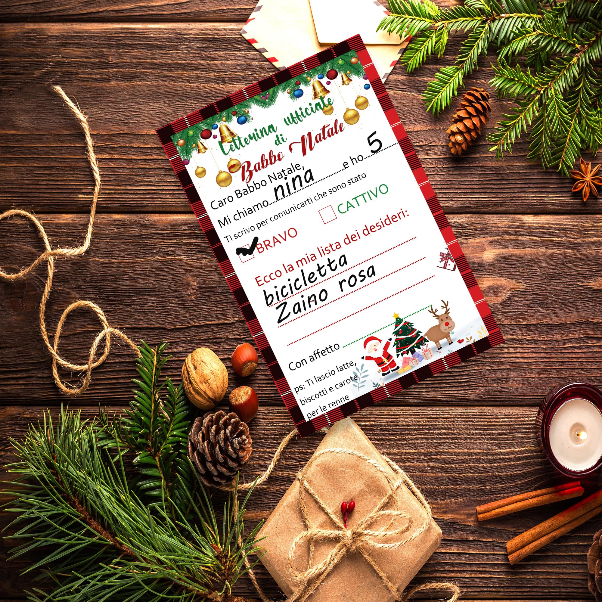 Lettera Da Babbo Natale Personalzzata Da Stampare - Foto 7