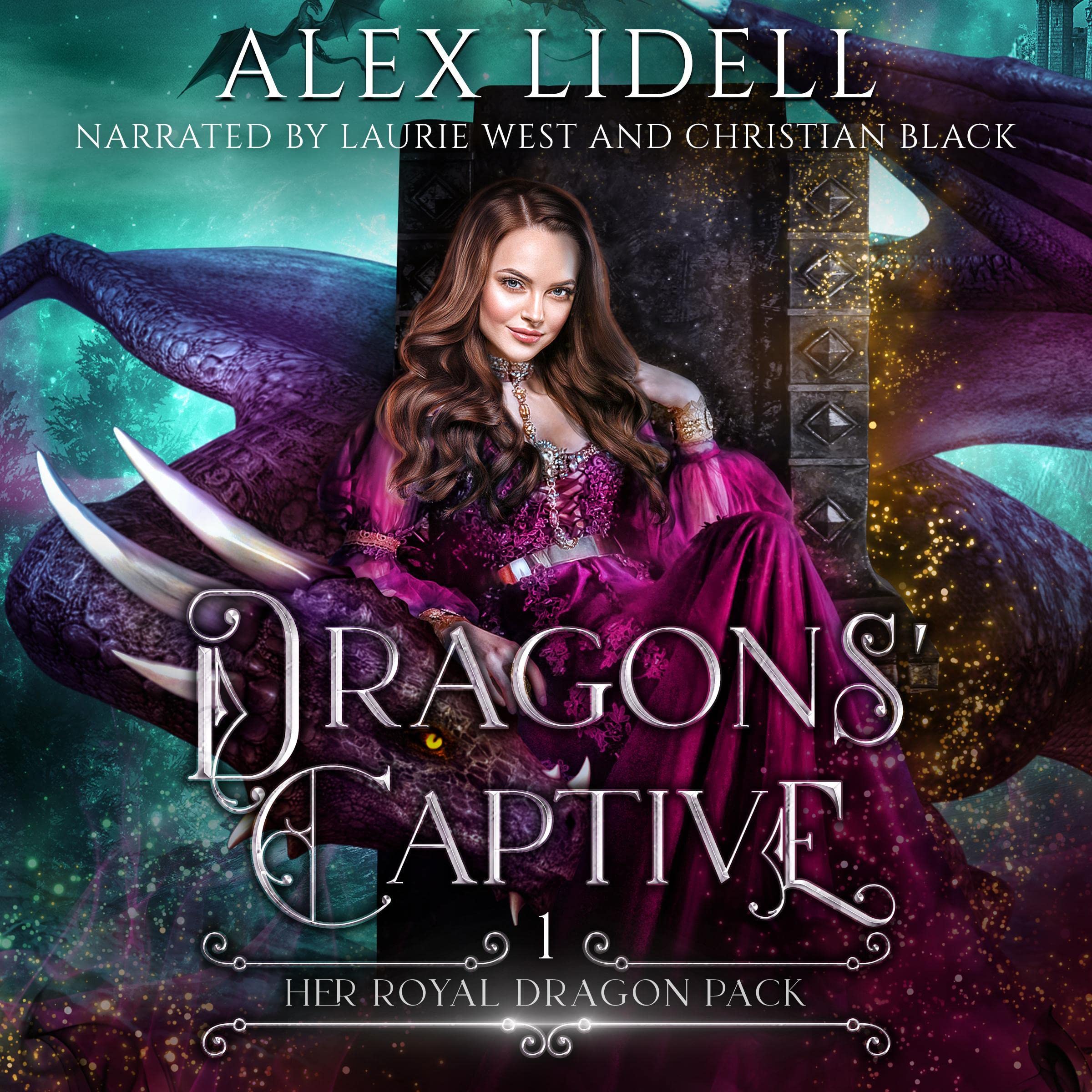 Cover art for Dragons' Captive: Her Royal Dragon Pack