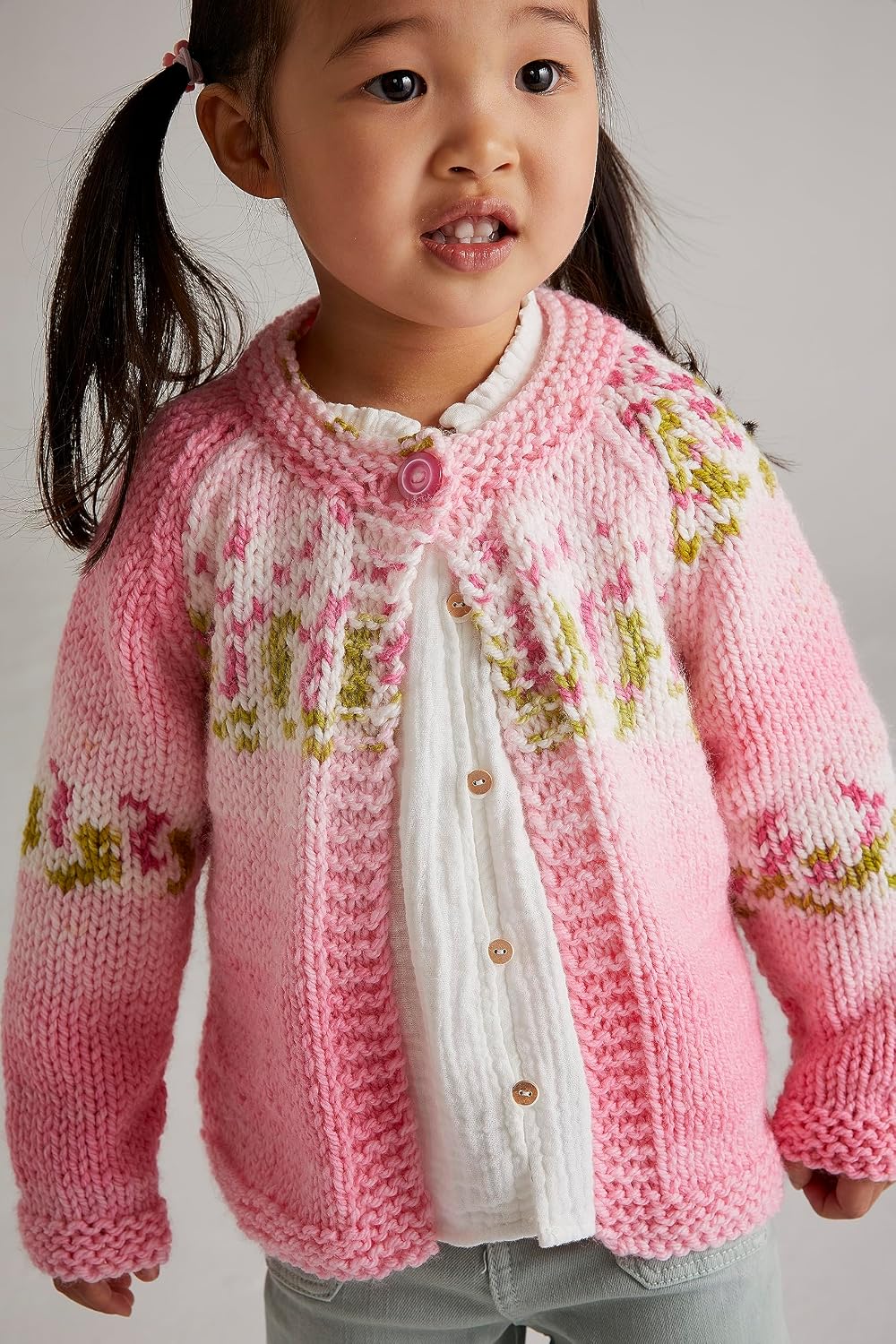 Hayfield Baby Blossom Chunky - Cardigan (5572)