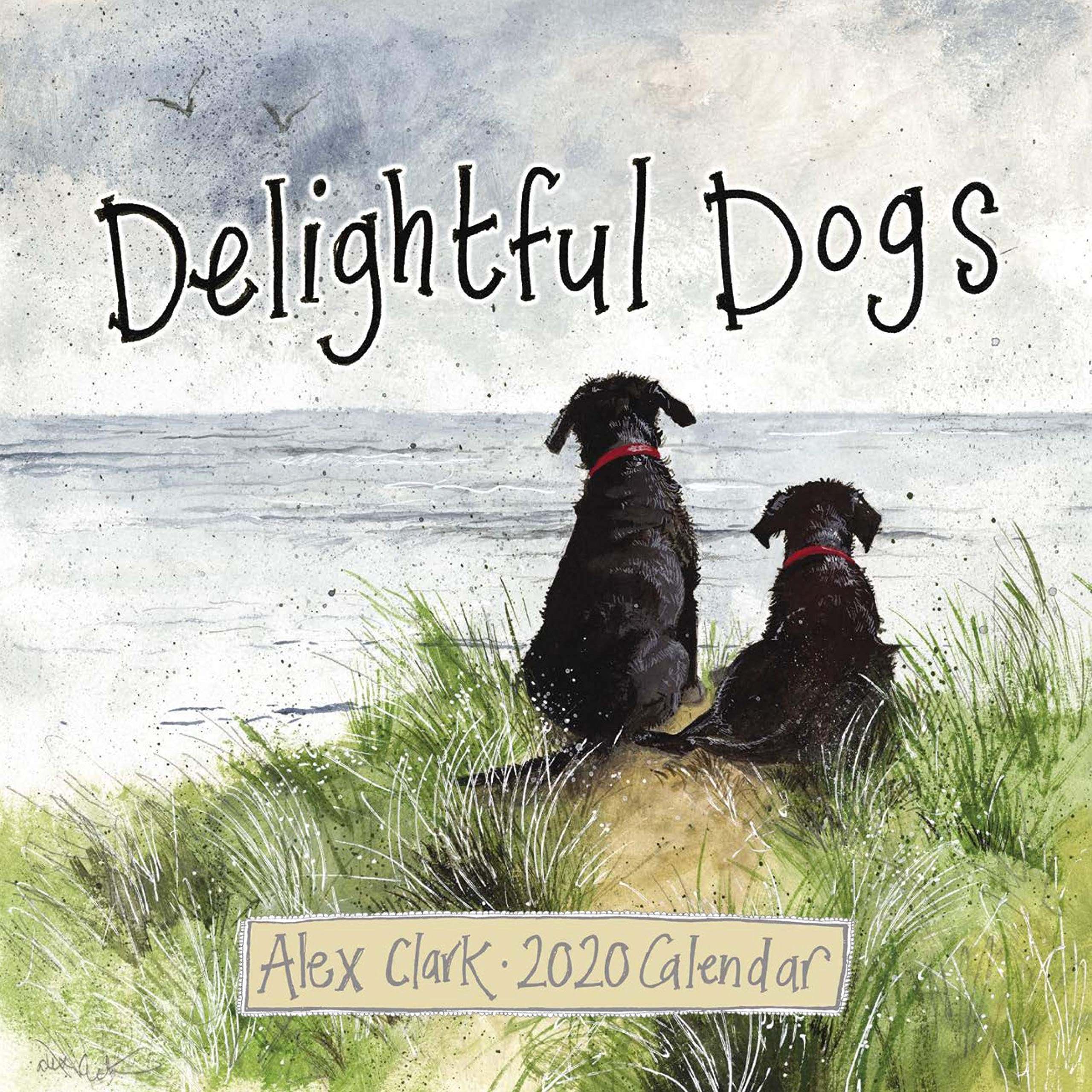 Alex Clark Delightful Dogs 2020 Calendar