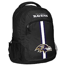 FOCO Baltimore Ravens NFL Action Backpack