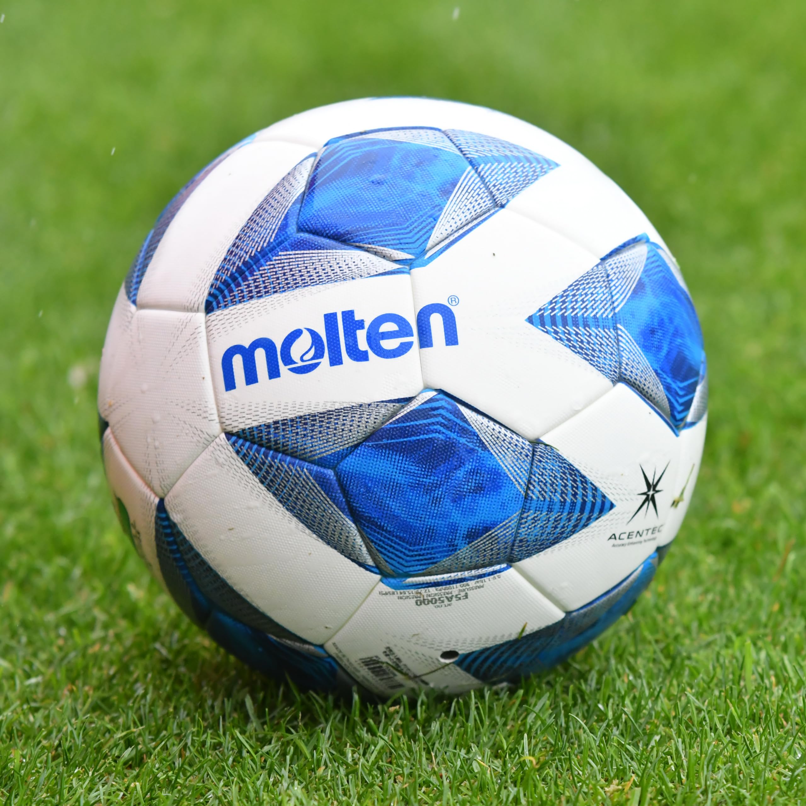 Molten UEFA Europa League 2022/23 Réplica Oficial 5000 - Balón de fútbol, Color Blanco y Naranja