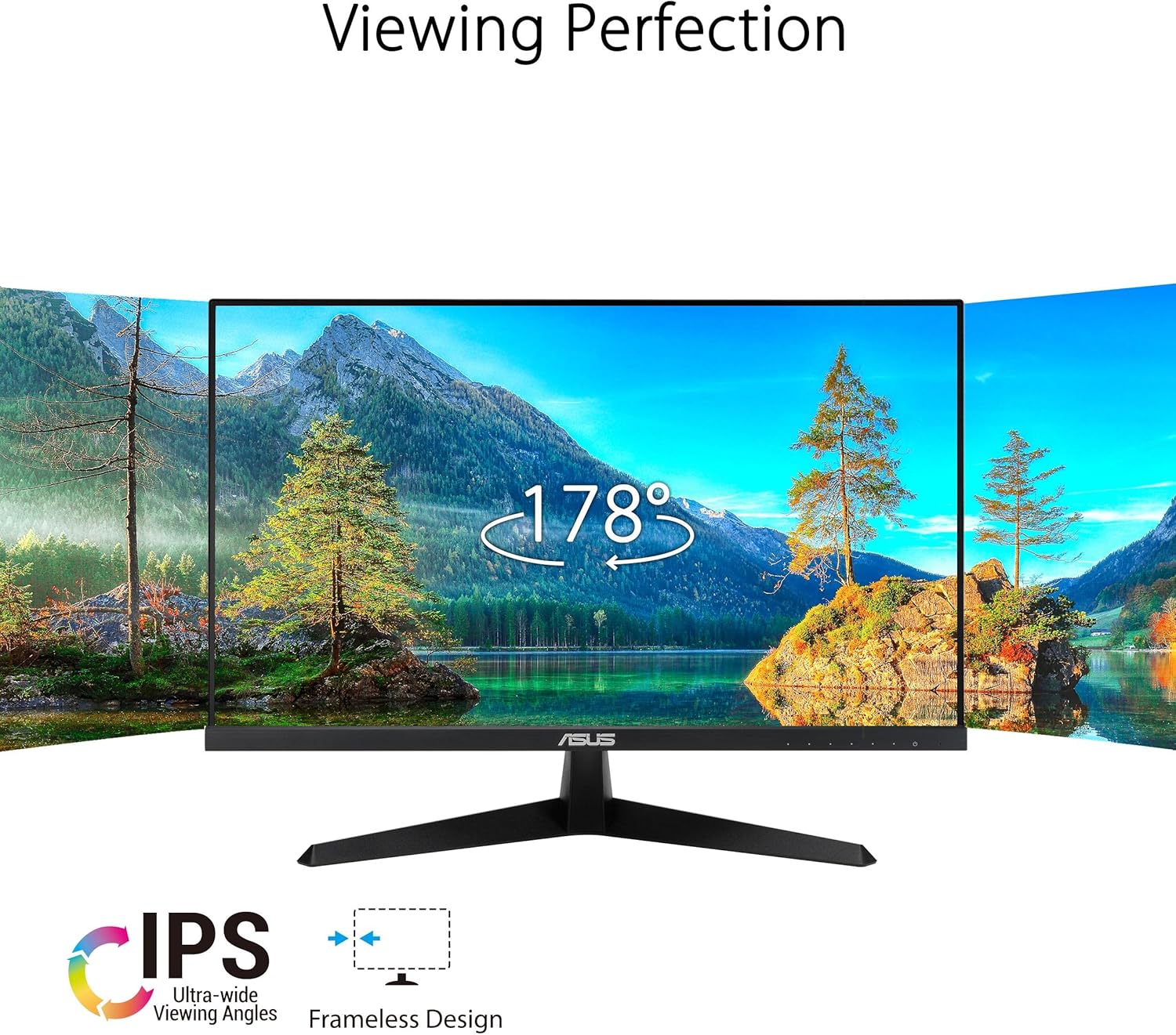 ASUS VY249HE Gaming Monitor 23.8 Full HD (1920 x 1080), IPS, 75Hz, 1ms MPRT, FreeSync, Eye Care+, Color Augmentation, Rest Reminder, BacGuard, Low Blue Light, Flicker Free ASUS VY249HE Gaming Monitor 23.8 Full HD (1920 x 1080), IPS, 75Hz, 1ms MPRT, FreeSync, Eye Care+, Color Augmentation, Rest Reminder, BacGuard, Low Blue Light, Flicker Free