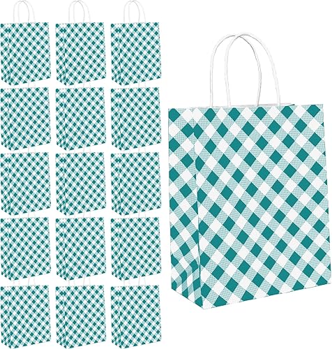 ECOHOLA Bolsa de papel de 4 colores, 16 bolsas de regalo medianas, bolsa envuelta con asas para cumpleaños, baby showers, manualidades y paquete de disponible en Yaxa Guatemala