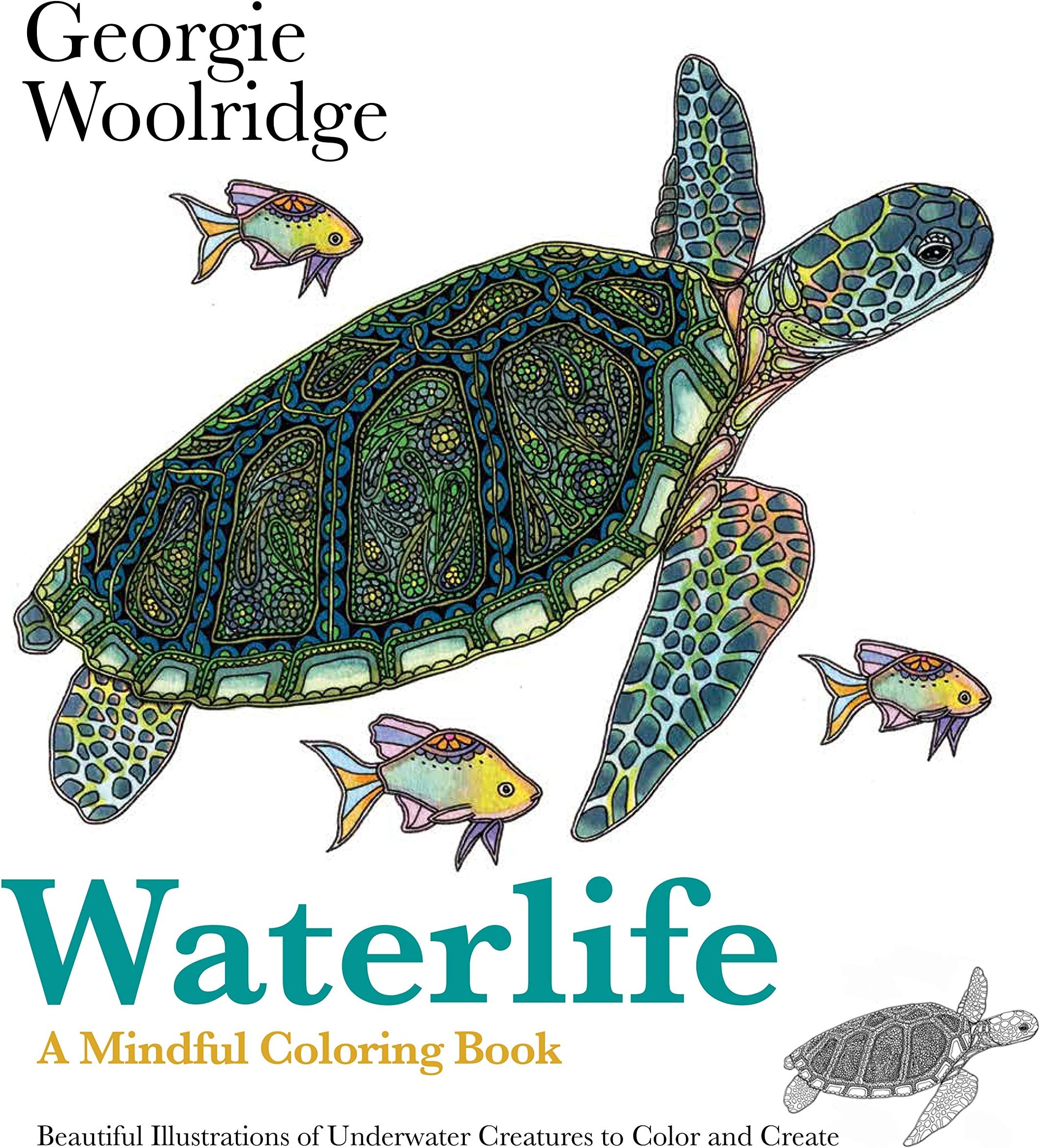 Waterlife: A Mindful Coloring Book
