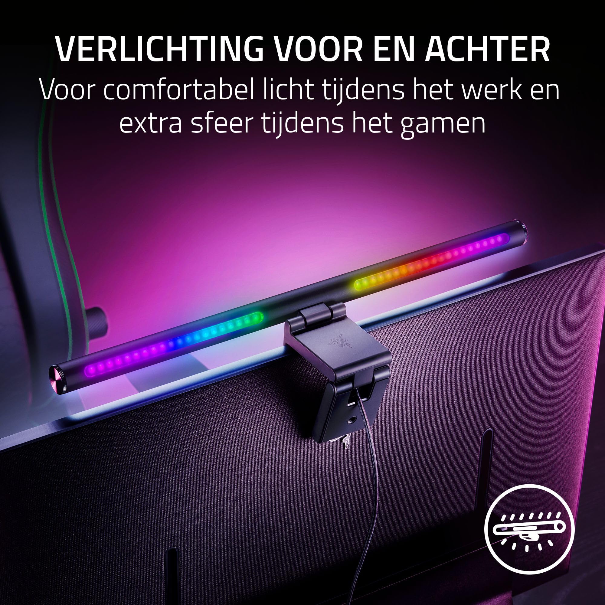 s*l様 Razer Aether Monitor Light Bar Razer Aether Monitor Light Bar - Computer Monitor Light with