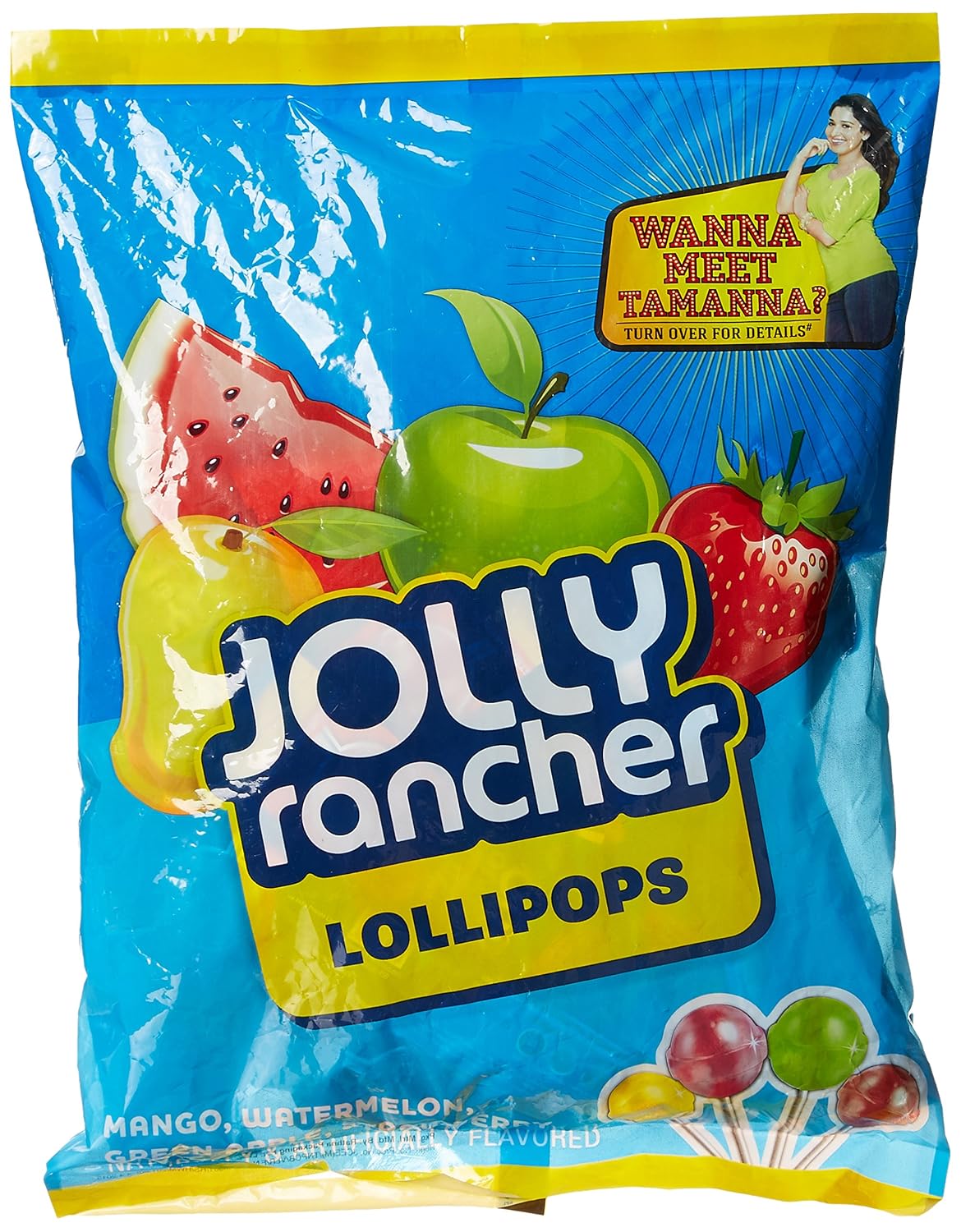 Jolly Ranchers Lollypops, Big Bag, Fruit, 360 g : Amazon.in: Grocery ...