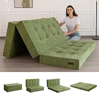 MAXYOYO Tri-Fold Tufted Mattress, 6-Inch