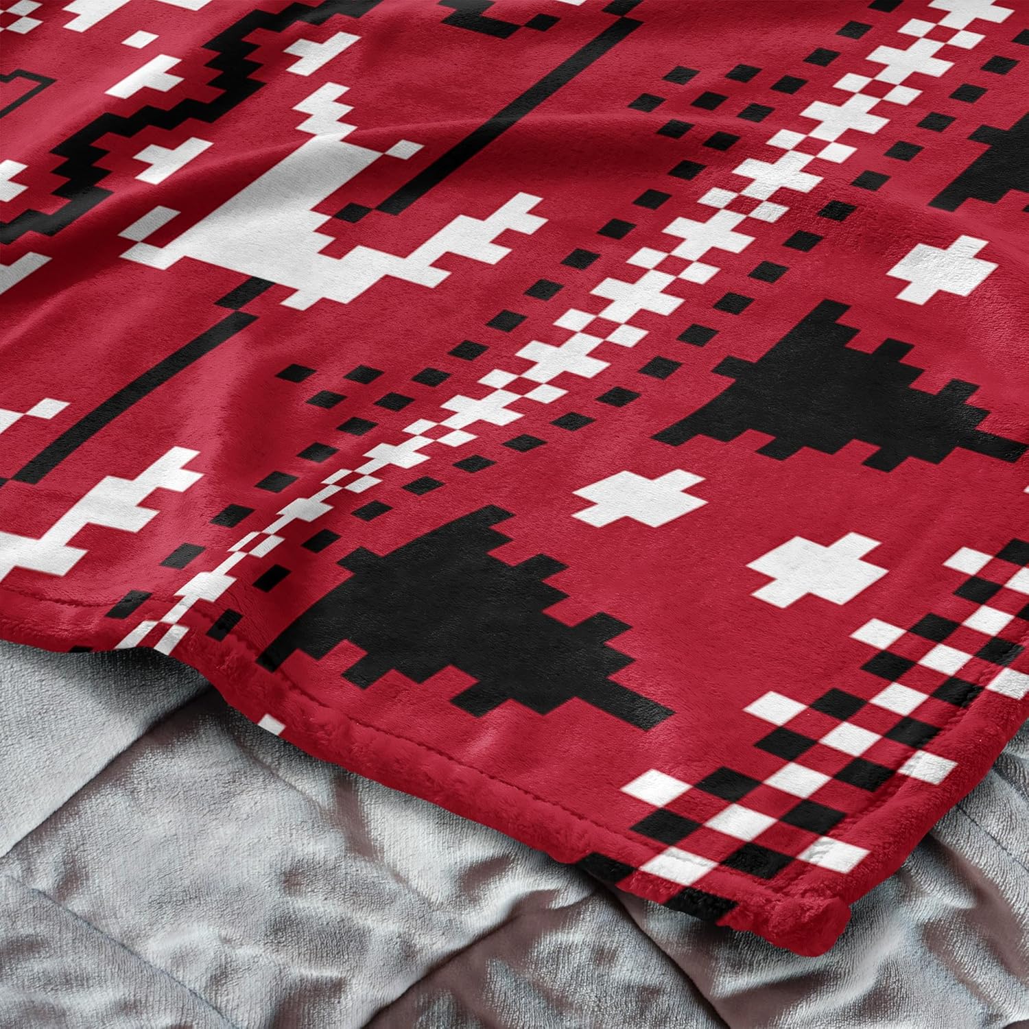 NORTHWEST NCAA Utah Utes, Xmas Time, Silk Touch Throw Blanket, 50 x 60 Inches