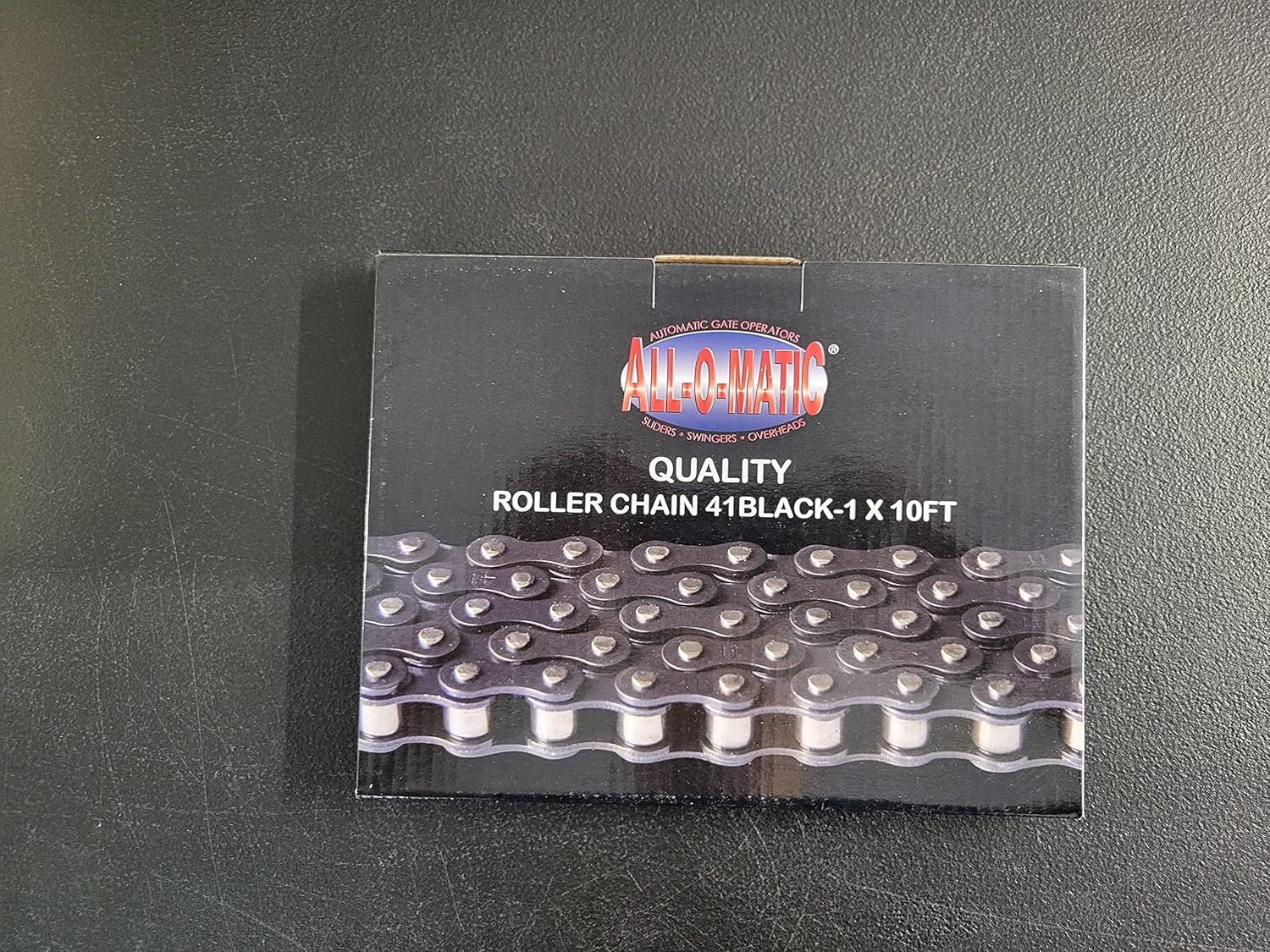 Chain for Gate Openers, Sliding Gate Operator Chain # 41 use by Most Residential Slide Gate Openers Roller Chain - Riveted, Steel Chain Go Kart, Roller Chain Motorized Bike