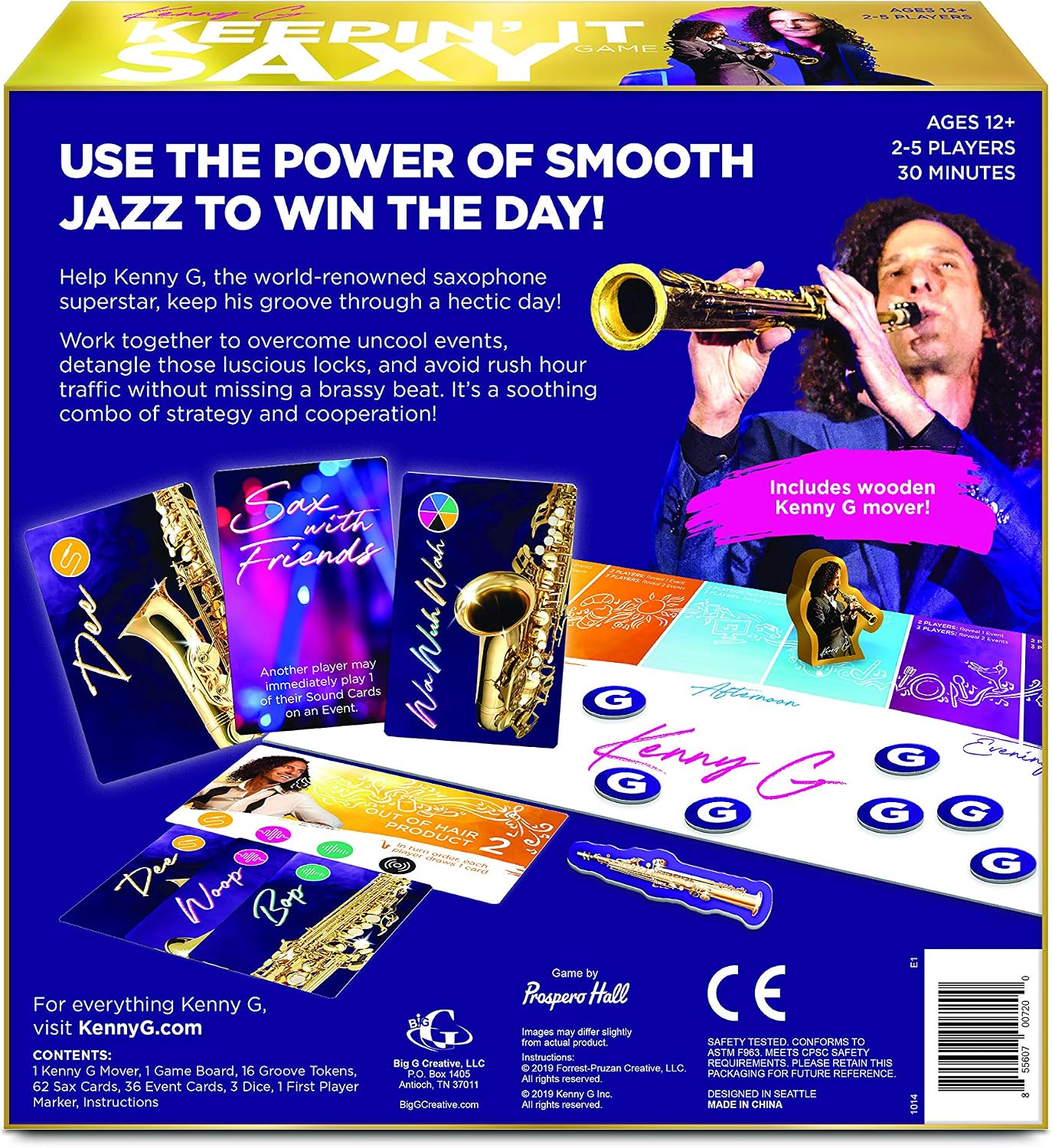 Big G Creative Kenny G Keepin' It Saxy Game image 3