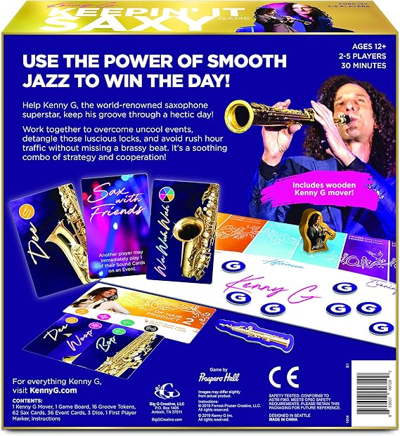 Big G Creative Kenny G Keepin' It Saxy Game