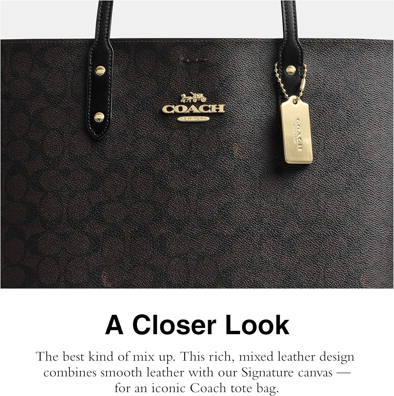 Coach Town Tote - Image 4