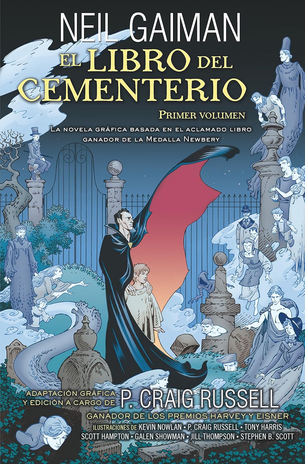 El libro del cementerio Vol 1 (Novela gráfica) (Spanish Edition)      Hardcover – October 2, 2014