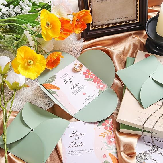 35 Sheets Sage Green Cardstock 92LB Construction Paper 8.5 x 11 Inch