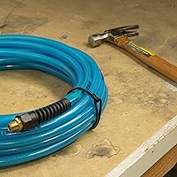 Vista 5 de Nite Ize Gear Tie Loopable, el original lazo de goma reutilizable con lazo integrado resistente, 18 pulgadas, naranja brillante, paquete de 2