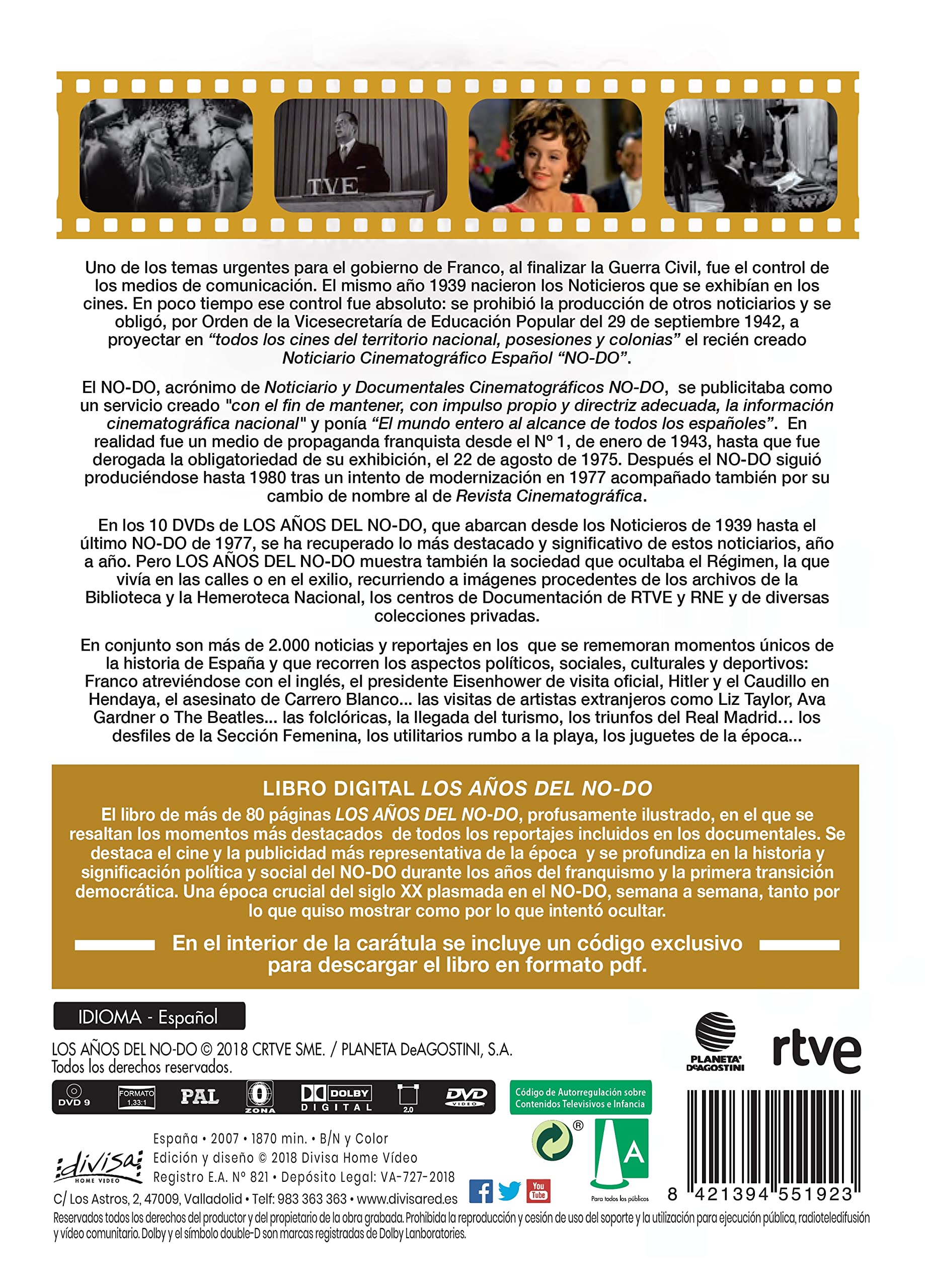 Los años del NO-DO [DVD]
