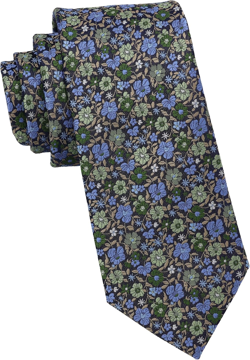 Ben Sherman Men's Ditsy Floral Necktie | Classic English Tie for Business & Formal Wear