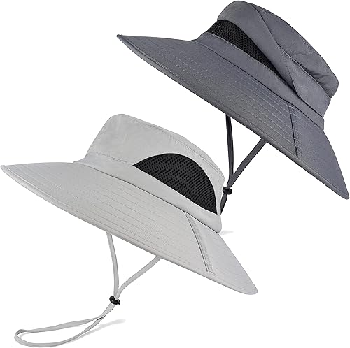 EINSKEY Sombrero de sol unisex clásico | Sombrero de sol impermeable con tapa abatible