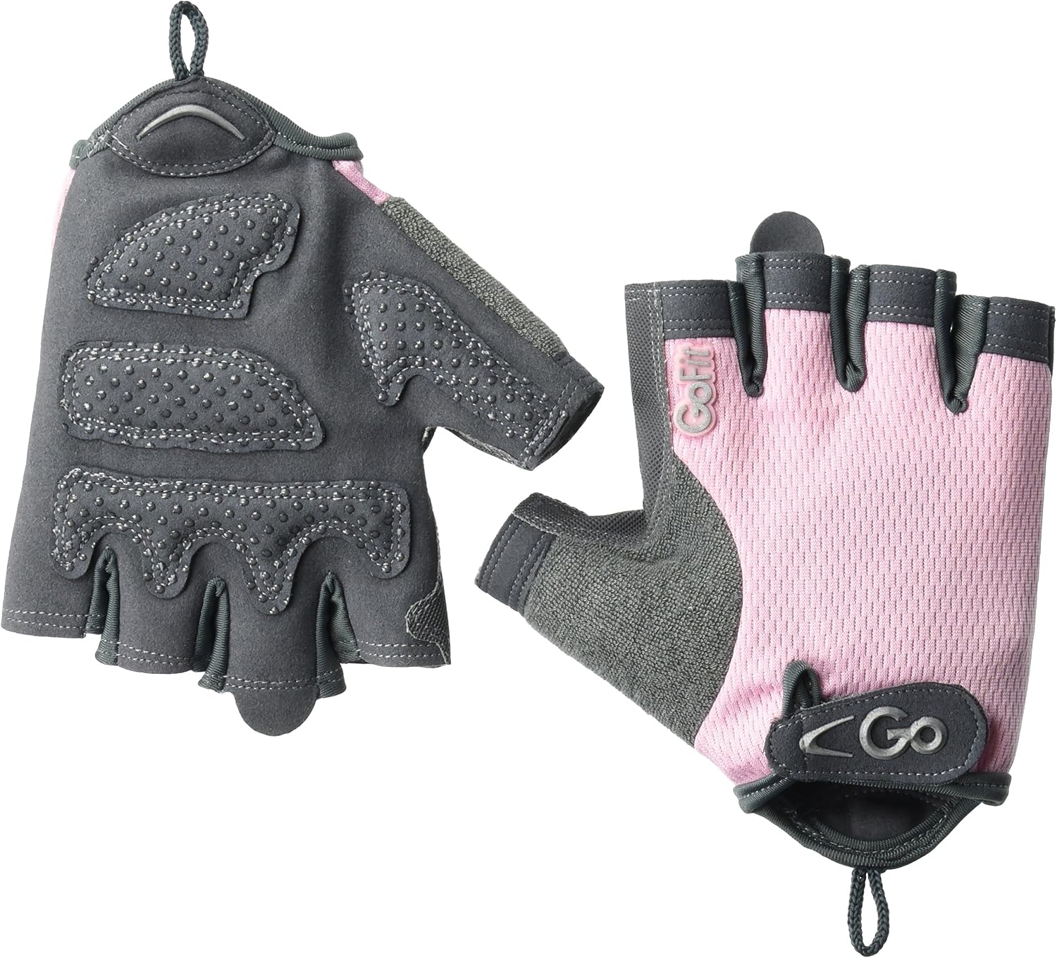 GoFit Women’s Weight Training Gloves - Pearl-Tac Padded Pro Trainers